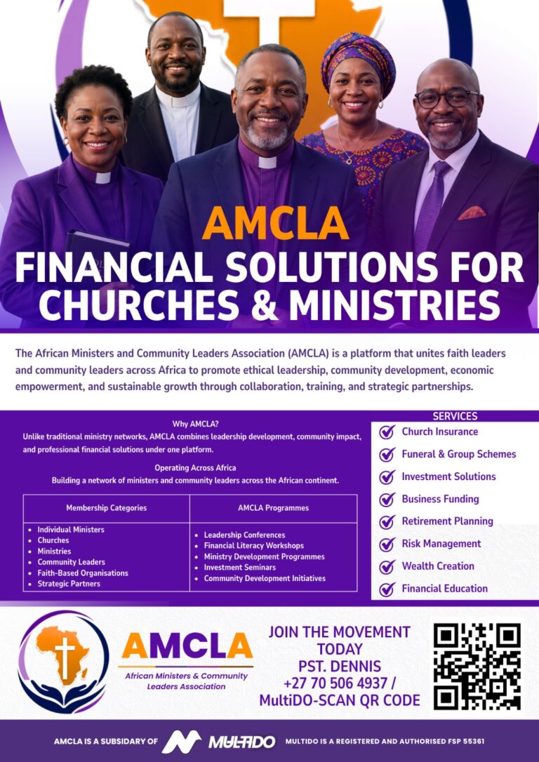 AMCLA financial solutions for churches and ministries profile