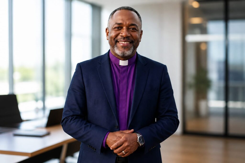 African ministry leader representing AMCLA leadership development